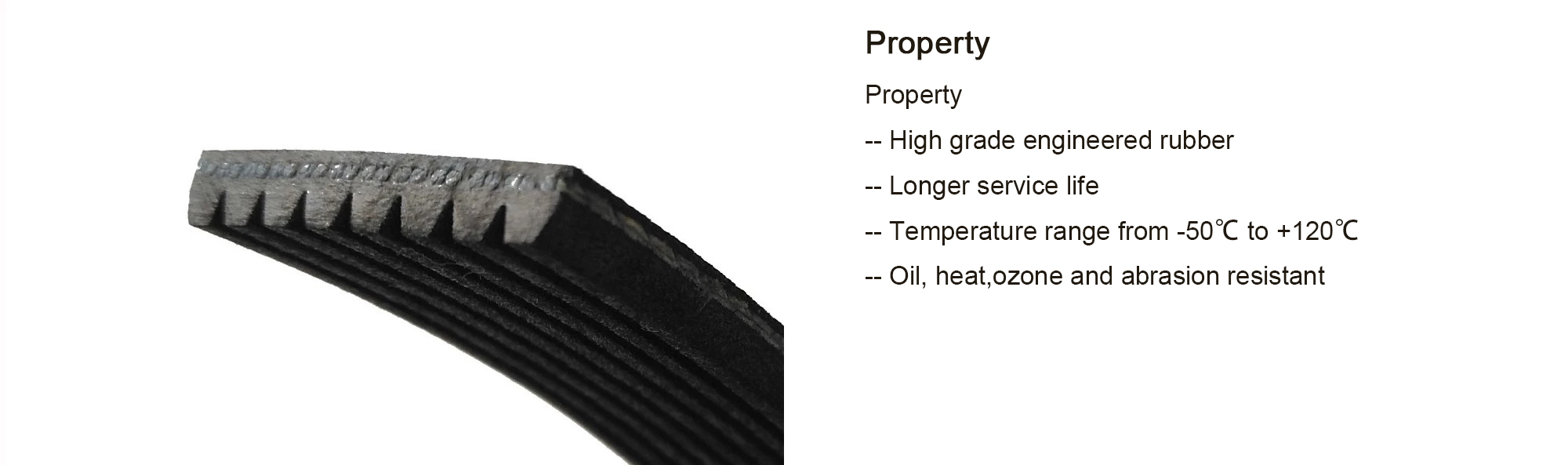 Excavator Engine Fan V Belt for Cummins Kobelco